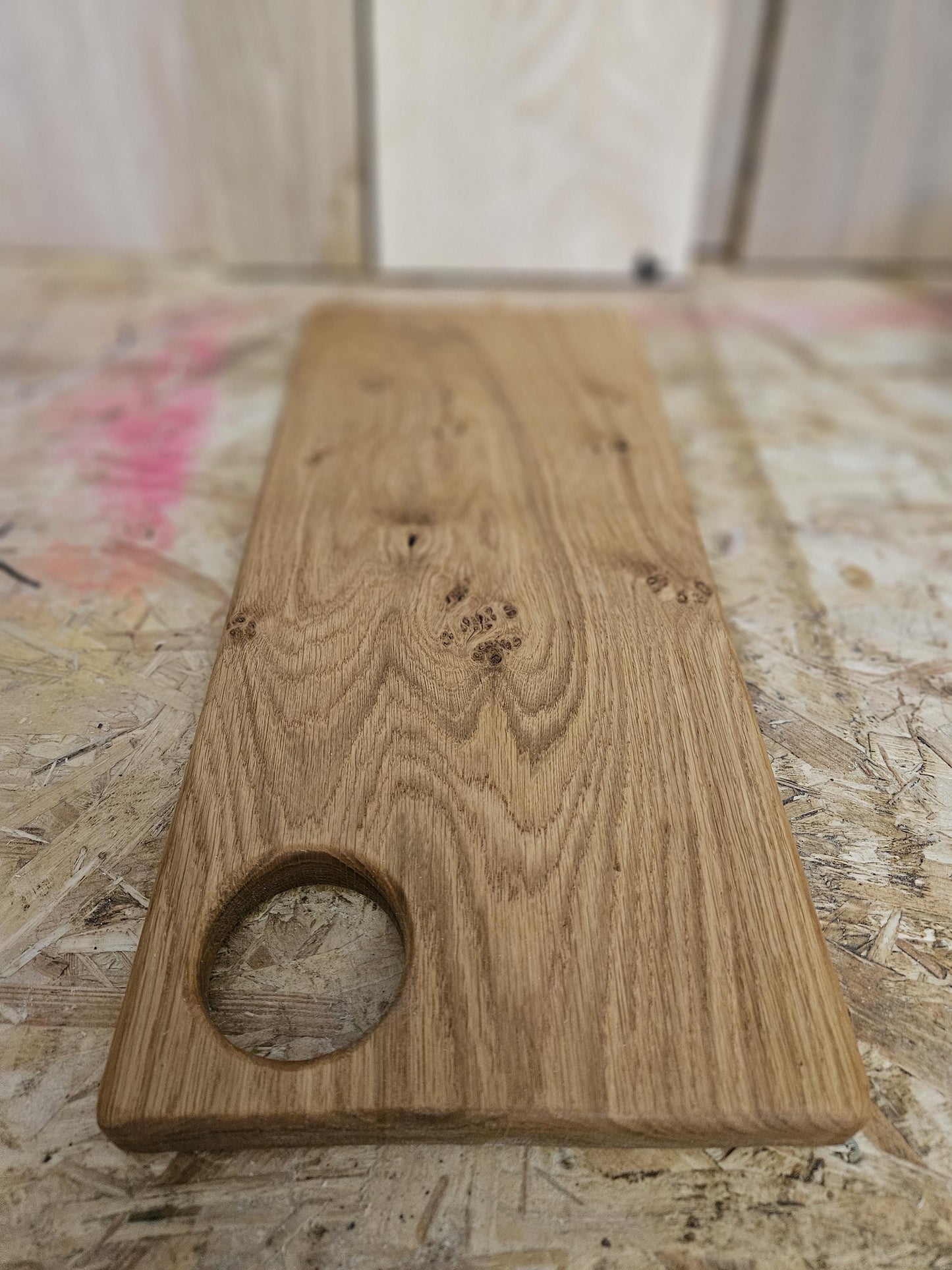 The Chase - Solid Oak Chopping Board