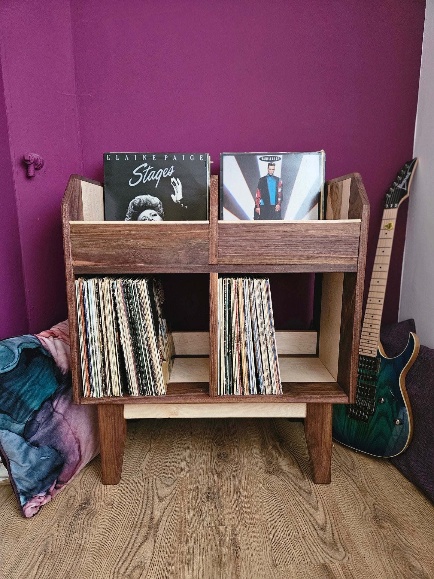 The Sifter - Hardwood Vinyl Record Storage Unit