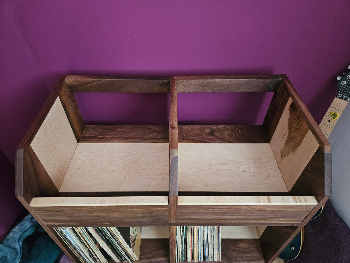 The Sifter - Hardwood Vinyl Record Storage Unit