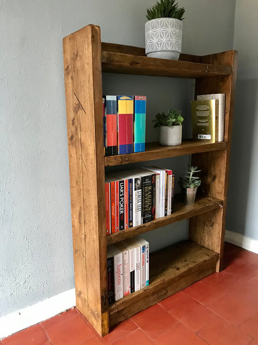 The Melcombe - Rustic Reclaimed Bookcase