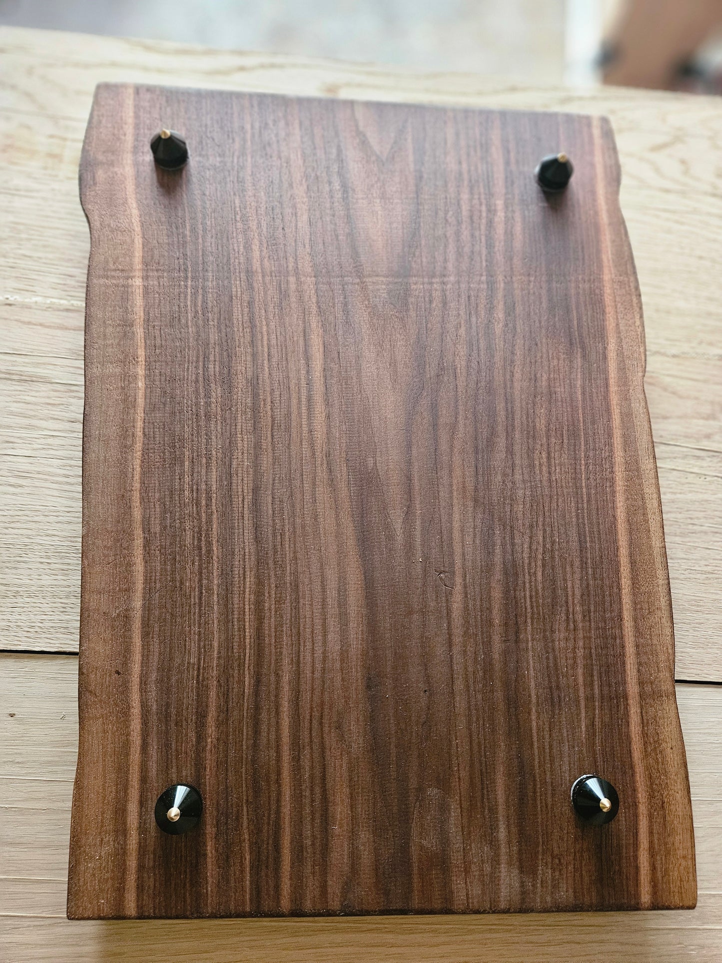 Live Edge Turntable Isolation Plinth