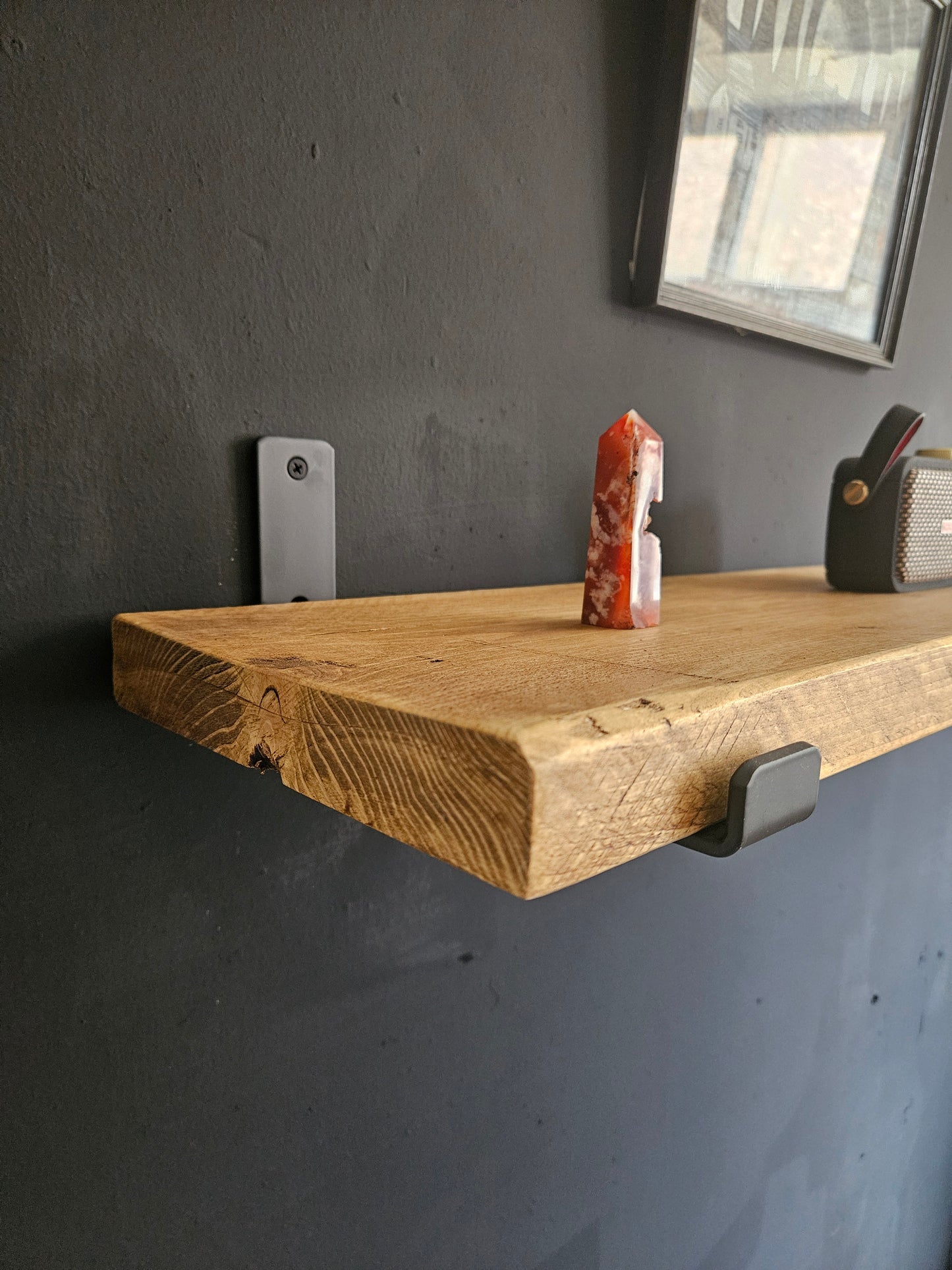 Rustic Scaffold Board Shelving - Including Brackets