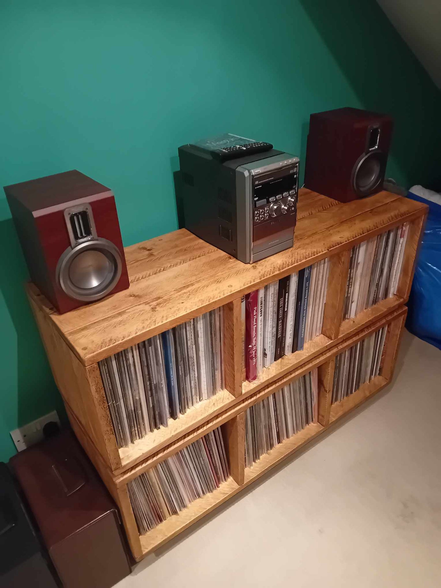 The Sub Rosa - Stackable Vinyl Record Storage Unit